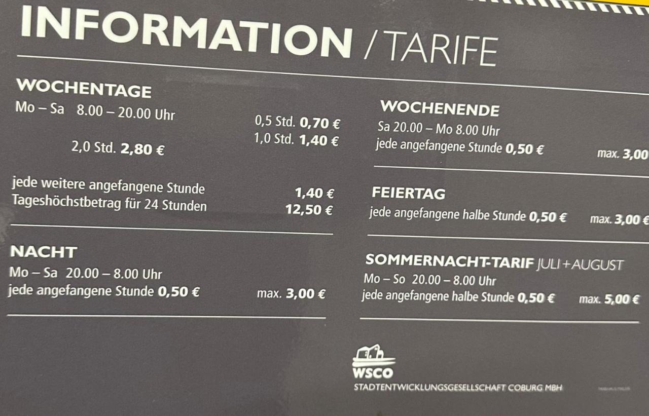 Ein Gemuetliches Studio Mit Netflix Im Zentrum Bahnhofsnaehe Coburg Exterior foto